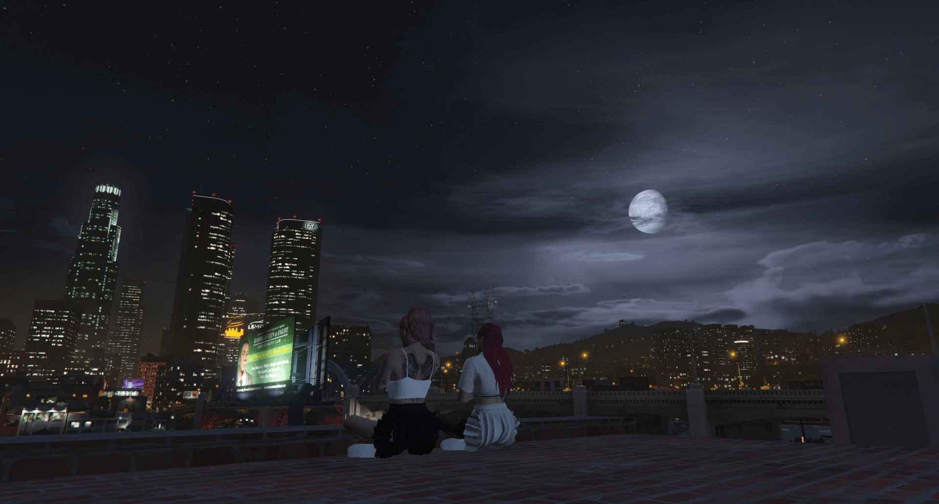 Marie und Eve beim Kennenlernen